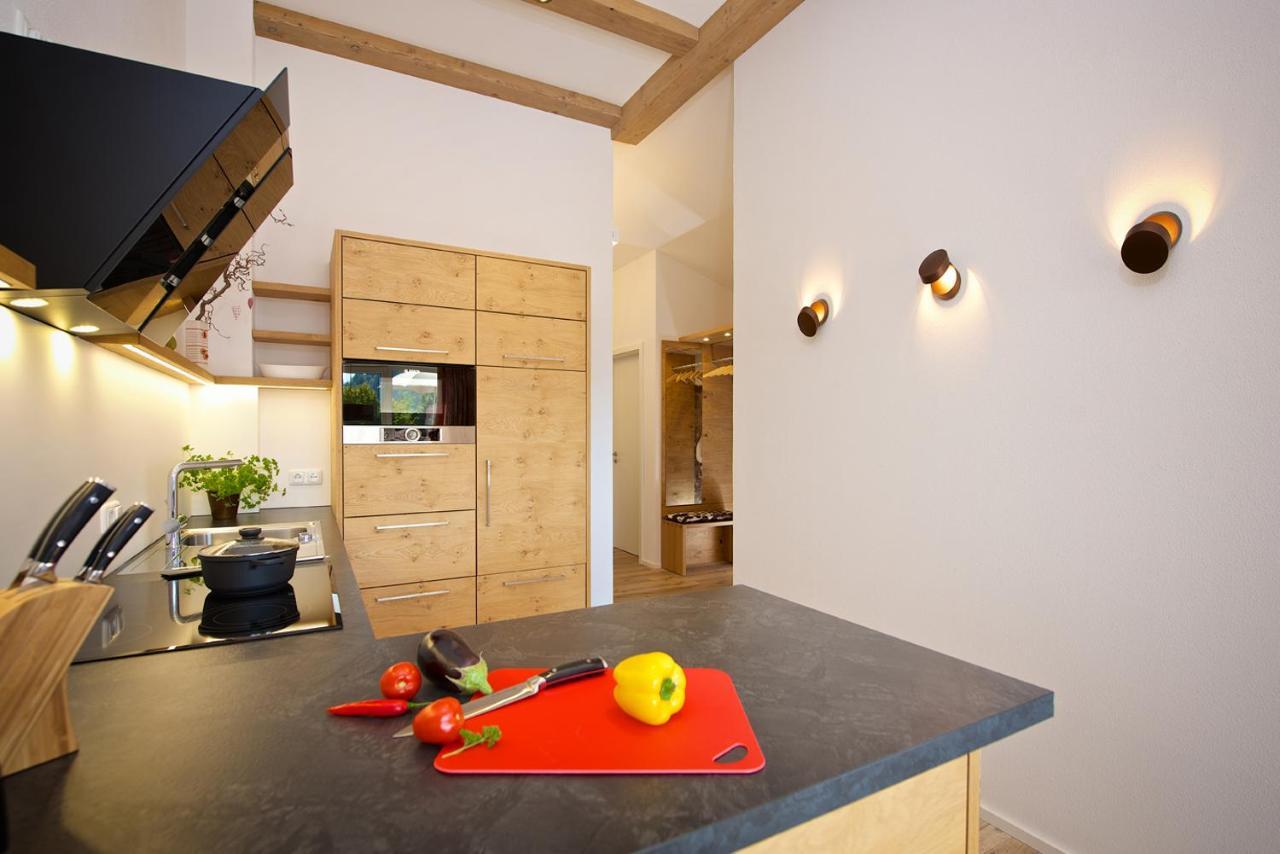 5 Sterne Ferienwohnung Hochgratblick Mit Schwimmbad Und Sauna Oberstaufen Exterior foto