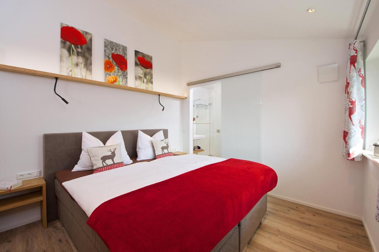 5 Sterne Ferienwohnung Hochgratblick Mit Schwimmbad Und Sauna Oberstaufen Exterior foto